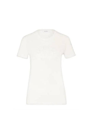 Women's Sacha Short Sleeve T-Shirt White - MAX MARA - BALAAN 1