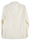 Striped Blazer Jacket White - MARNI - BALAAN 3