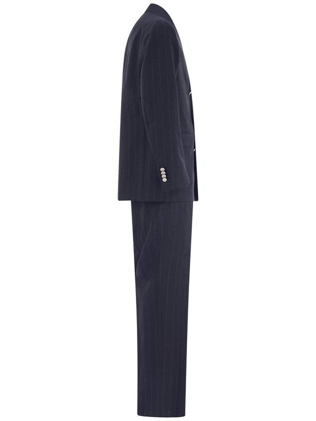 Double-breasted pinstripe suit - TAGLIATORE - BALAAN 3