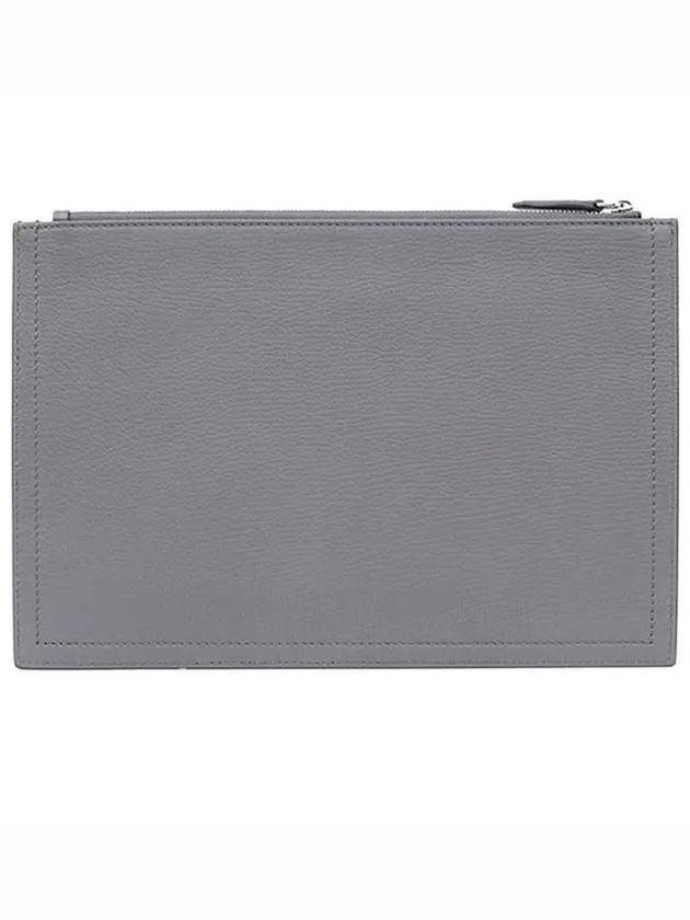 Women's Antigona Medium Clutch Bag Grey - GIVENCHY - BALAAN.