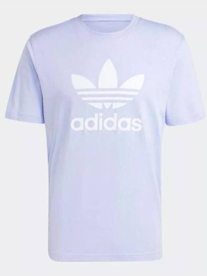 Trefoil Short Sleeve T-Shirt Purple - ADIDAS - BALAAN 2