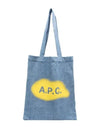 Lou Denim Tote Bag Blue - A.P.C. - BALAAN 2