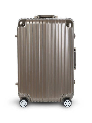 Aluminum Frame Air Travel Carrier 24 inches Platinum Gold - KLEPTON - BALAAN 1