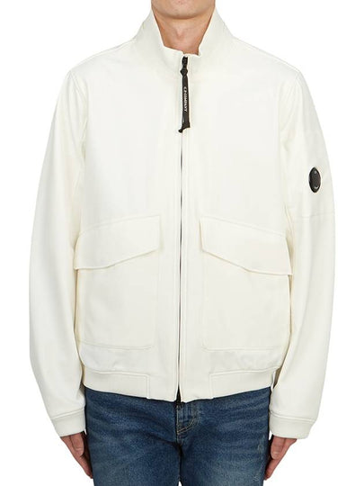 Shell-R Bomber Jacket White - CP COMPANY - BALAAN 2