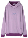 Marina Cotton Hoodie Purple - STONE ISLAND - BALAAN 2