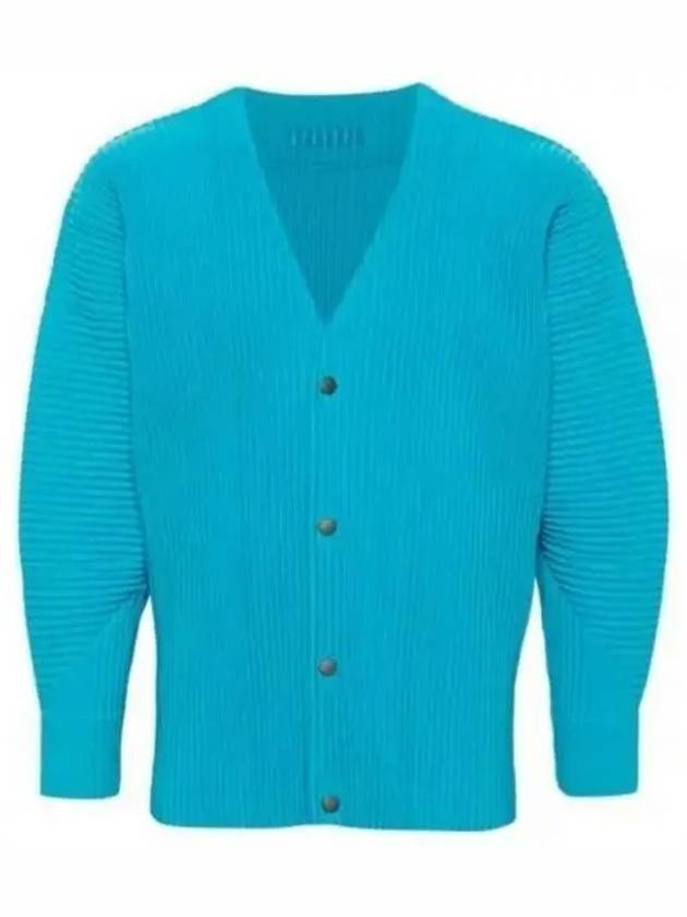 MC March Pleated Cardigan Blue - ISSEY MIYAKE - BALAAN 2