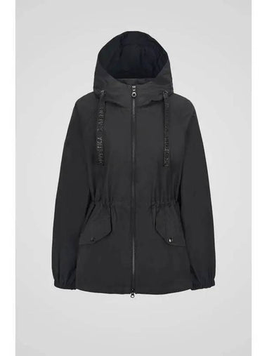 Melissani middle black women s wind jacket - DUVETICA - BALAAN 1