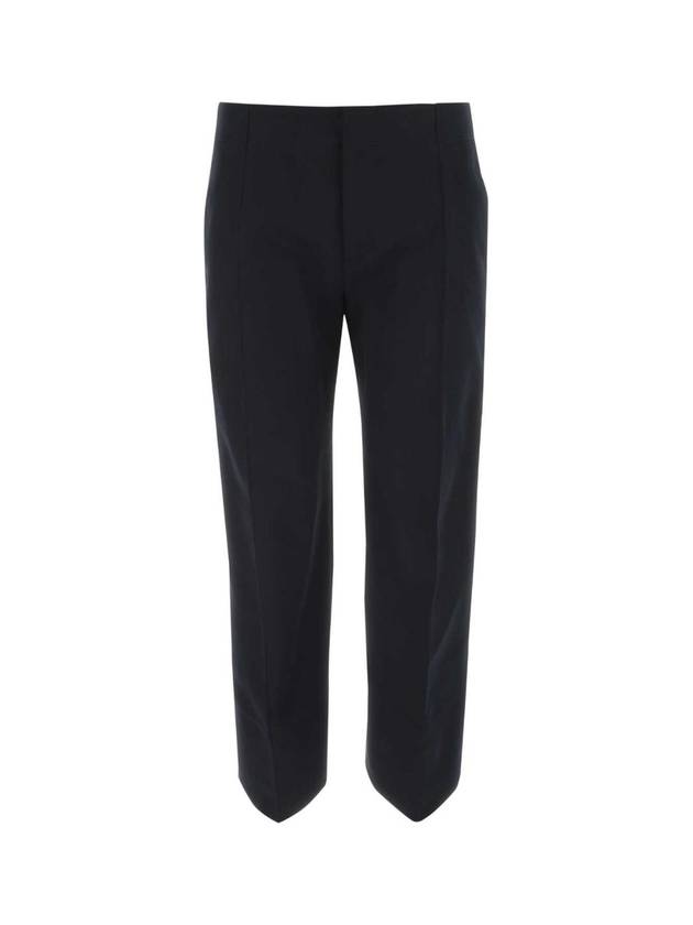 BLUE Midnight blue cotton cropped cut pant 708514V0BT0 4020 - BOTTEGA VENETA - BALAAN 1