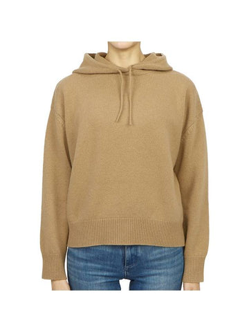 Atlanta Knit Hoodie Camel - MAX MARA - BALAAN 1