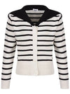 Sailor collar striped cardigan MK3AD304 - P_LABEL - BALAAN 3