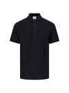 Eddie Polo Shirt Navy - BURBERRY - BALAAN 2