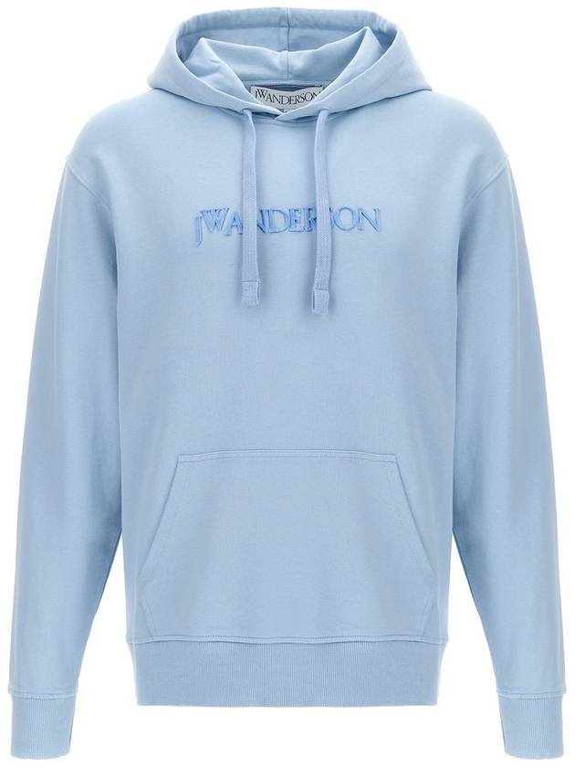 JW Anderson Logo Embroidery Hoodie - JW ANDERSON - BALAAN 1