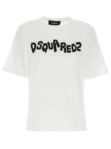 short sleeve t-shirt S72GD0444S21600 100 - DSQUARED2 - BALAAN 1