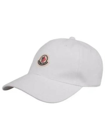 3B00035 V0090 001 Logo Patch Ball Cap 1337673 - MONCLER - BALAAN 1