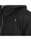 Star Embroidery Hooded Jacket Black - STONE ISLAND - BALAAN 9