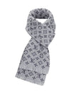 Monogram Classic Scarf Light Grey - LOUIS VUITTON - BALAAN 2