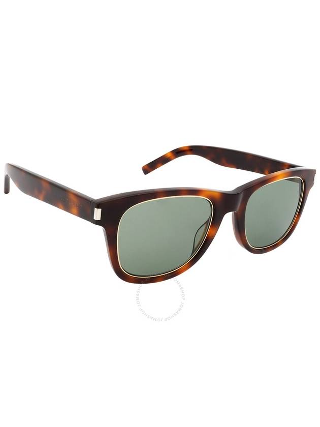 Saint Laurent Green Square Unisex Sunglasses SL 51 RIM 003 50 - SAINT LAURENT - BALAAN 3