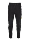 Wappen Patch Cargo Track Pants Black - STONE ISLAND - BALAAN 2