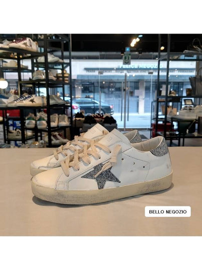 Superstar Glitter Low Top Sneakers White - GOLDEN GOOSE - BALAAN 2