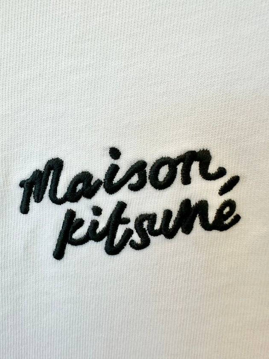 T shirt MW00126KJ0119 White M - MAISON KITSUNE - BALAAN 2