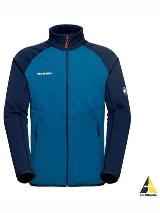 Men's Aconcagua ML Zip-Up Jacket Blue - MAMMUT - BALAAN 2