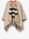 Reversible TB Monogram Check Cape Beige - BURBERRY - BALAAN 3