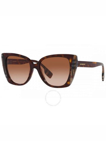 Burberry Brown Butterfly Ladies Sunglasses BE4393F 405313 54 - BURBERRY - BALAAN 1