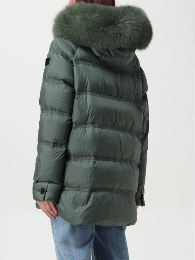 Fur Trim Hood Puffer Padding Green - PEUTEREY - BALAAN 4