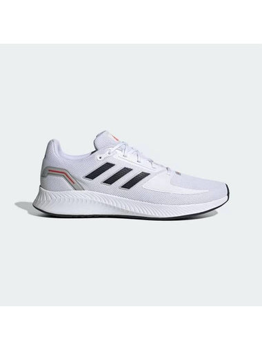 Run Falcon 2.0 Mesh Low Top Sneakers White - ADIDAS - BALAAN 1