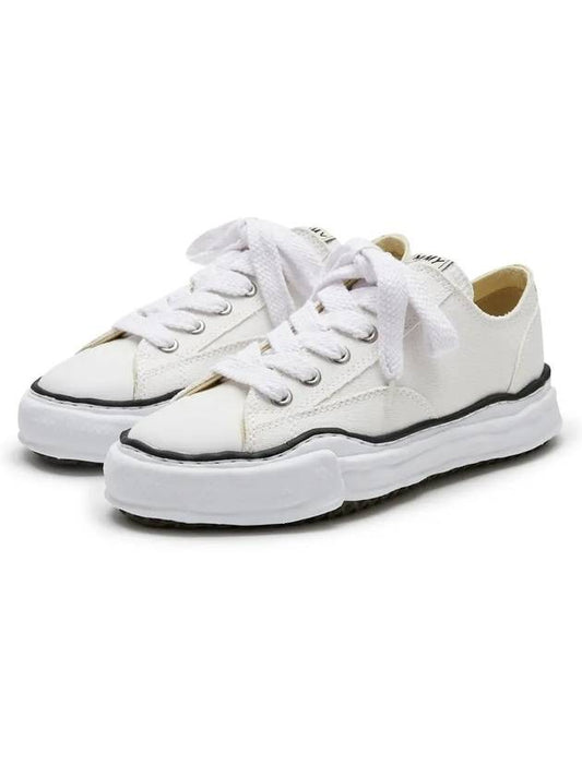 Men's Peterson OG Sole White Sneakers A01FW702 WHITE - MIHARA YASUHIRO - BALAAN 1