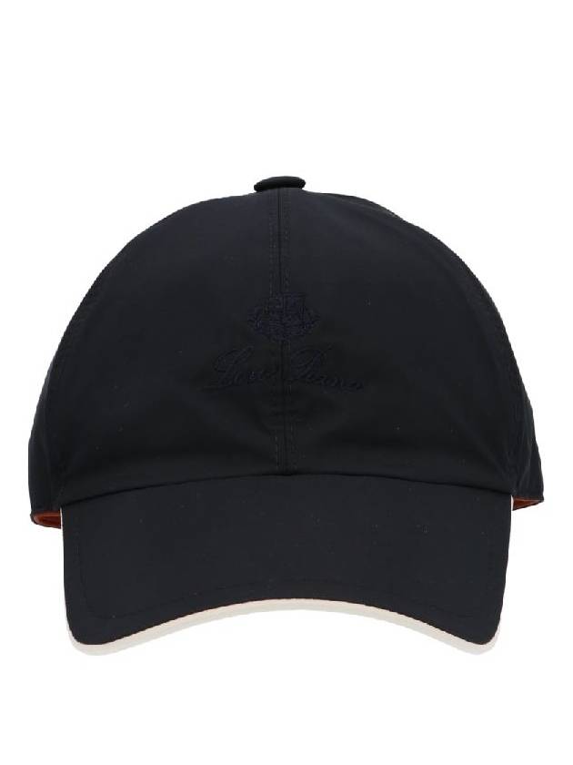 Embroidered Logo Ball Cap Navy - LORO PIANA - BALAAN 2