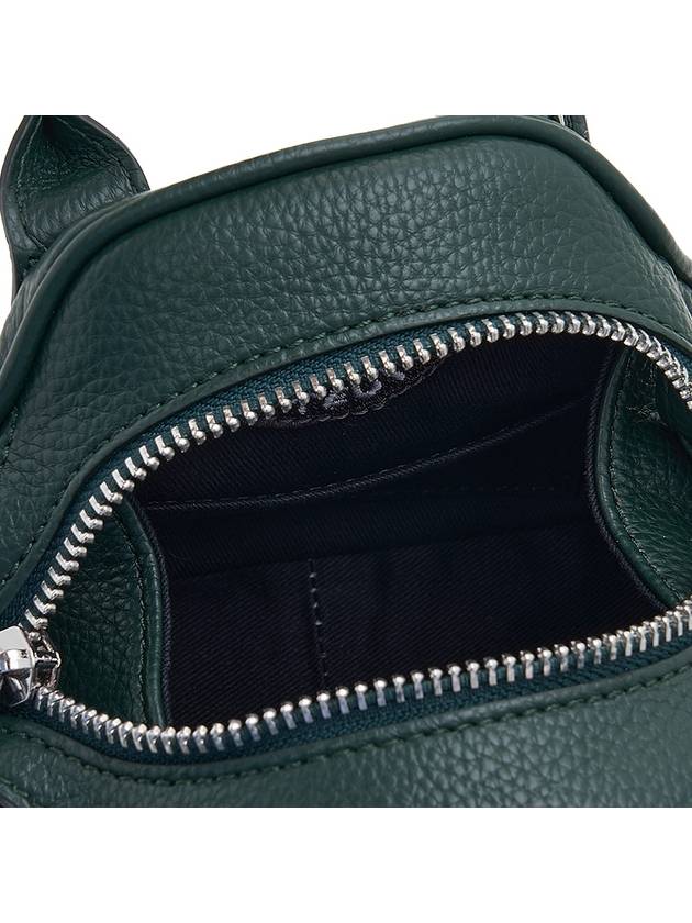 Logo Mini Yasmin Tote Bag Dark Green - VIVIENNE WESTWOOD - BALAAN 11