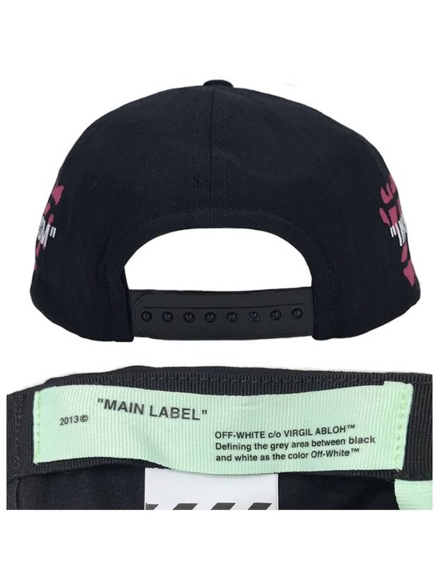 Stencil Ball Cap Black - OFF WHITE - BALAAN 5