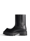 Rhino Leather Ankle Boots Black - BALENCIAGA - BALAAN 5