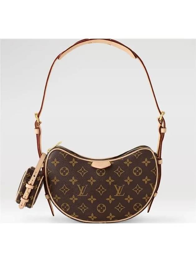 Croissant MM Shoulder Bag Brown - LOUIS VUITTON - BALAAN 4