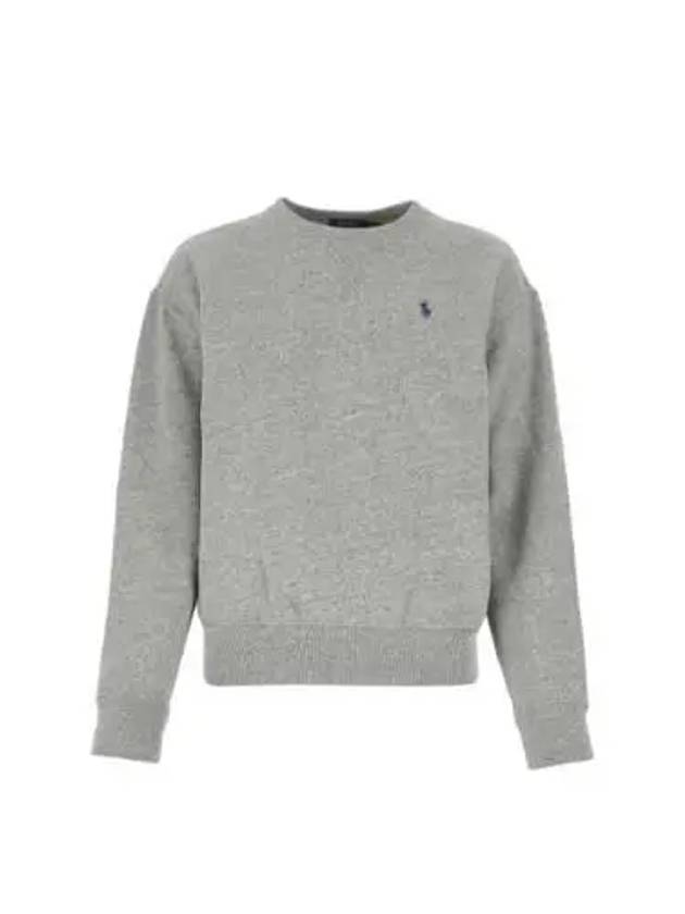 Embroidered Logo Pony Sweatshirt Grey - POLO RALPH LAUREN - BALAAN 2