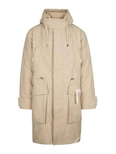 Men's La Cozy Cotton Parka Beige - JACQUEMUS - BALAAN 1