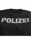 Polizei Logo Sweatshirt Black - VETEMENTS - BALAAN 5