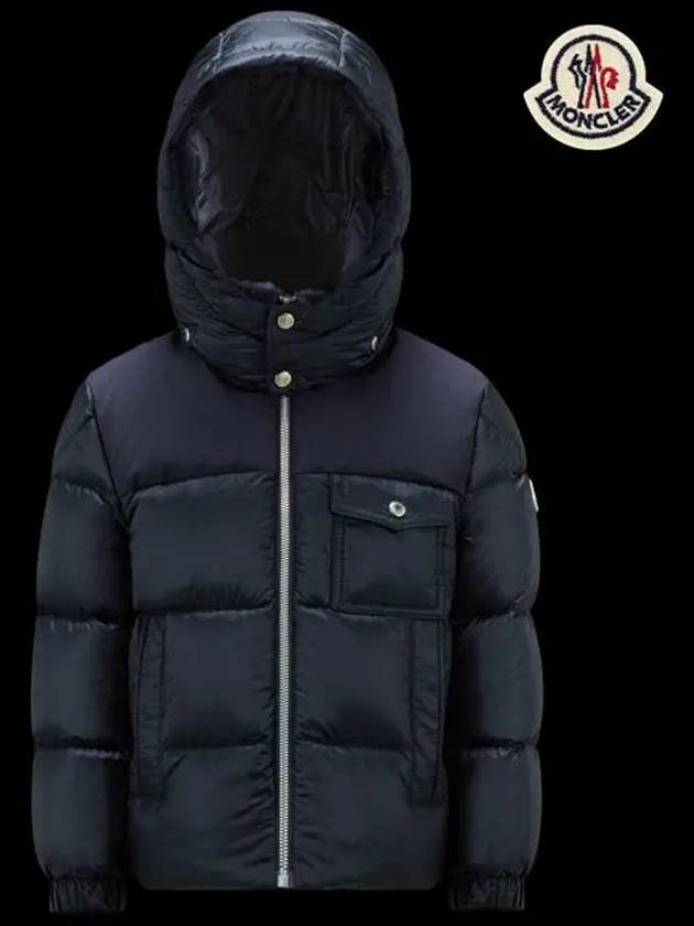 Kids Boys Padded Jacket Night Blue EDUARD 1A00078 5967G 776 8A 10A - MONCLER - BALAAN 2