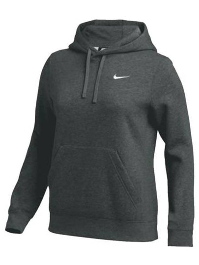 Logo Team Club Pullover Hoodie Black - NIKE - BALAAN 2