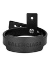 Logo Festival Bracelet Black - BALENCIAGA - BALAAN 1