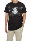 Men s short sleeve t shirt 8C00050 89AKK 998 - MONCLER - BALAAN 4