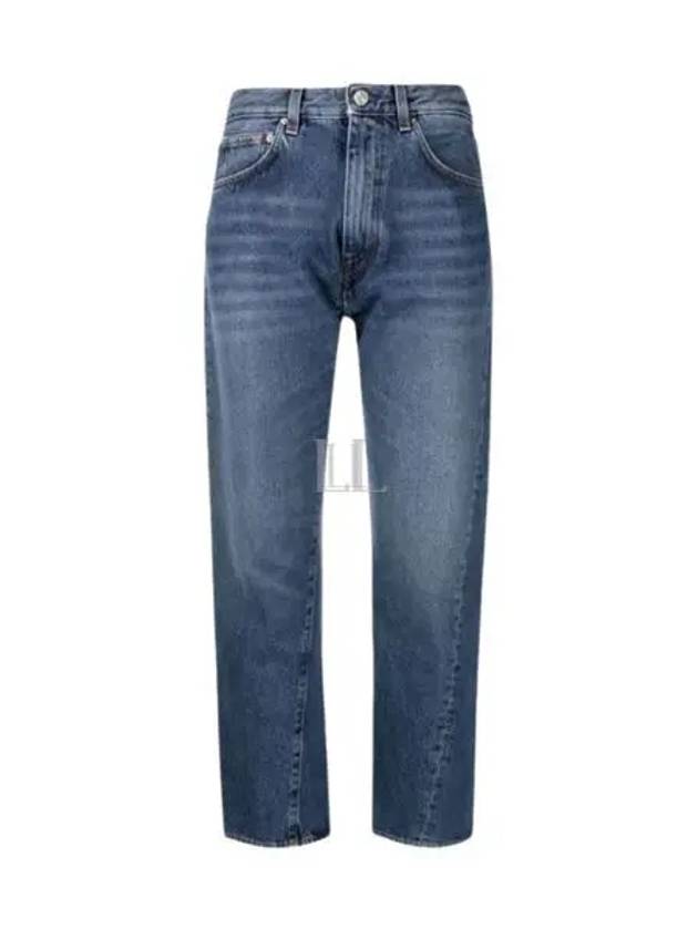 Women's Twisted Seam Straight Jeans Blue - TOTEME - BALAAN 2