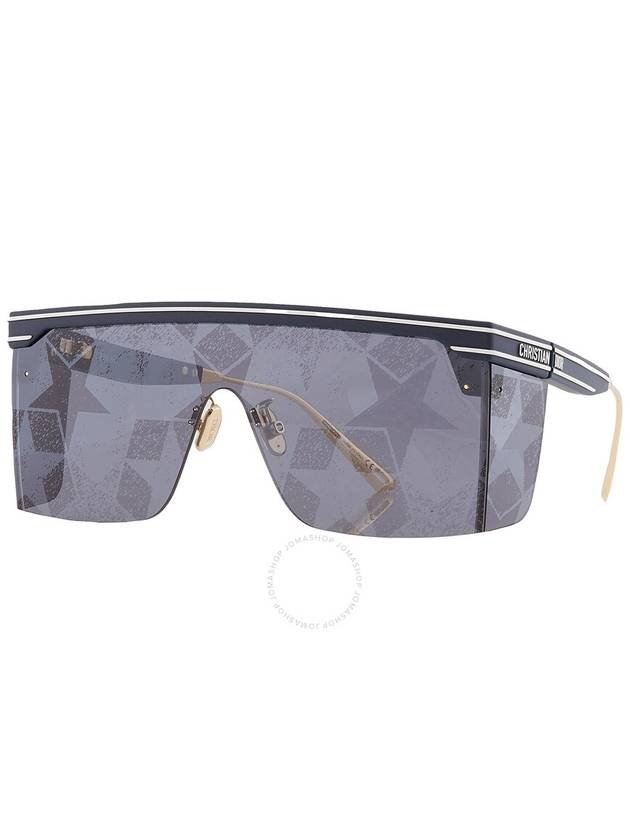 Dior DIORCLUB M1U Mirror Blue Star Print Shield Ladies Sunglasses CD40042U 91C 00 - DIOR - BALAAN 3