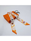 Funny Ice Cream Twilly Scarf Orange - HERMES - BALAAN 8