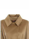 Women's Bcollag Wool Double Coat Camel - MAX MARA - BALAAN 5