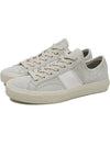 Men's Cambridge Suede Low Top Sneakers Light Grey - TOM FORD - BALAAN 2