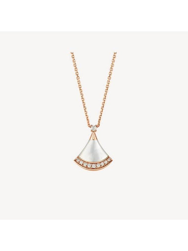 Divas Dream Diamond Necklace Rose Gold - BVLGARI - BALAAN 1