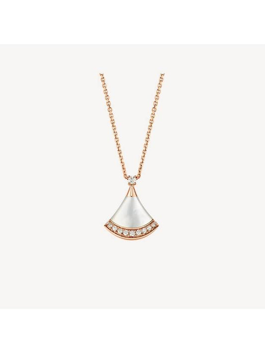 Divas Dream Diamond Necklace Rose Gold - BVLGARI - BALAAN 1