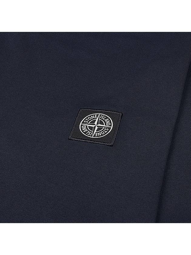 Logo Patch Short Sleeves T-Shirt Navy - STONE ISLAND - BALAAN 5